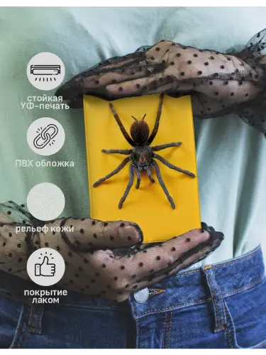 Обложка на паспорт Пауки