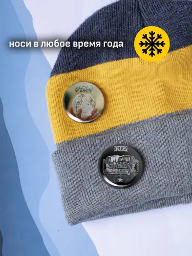 Набор значков Stray Kids обложки альбомов, 6 шт.