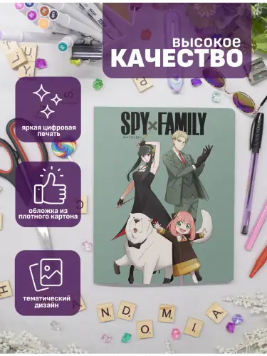 Набор тетрадей Семья шпиона