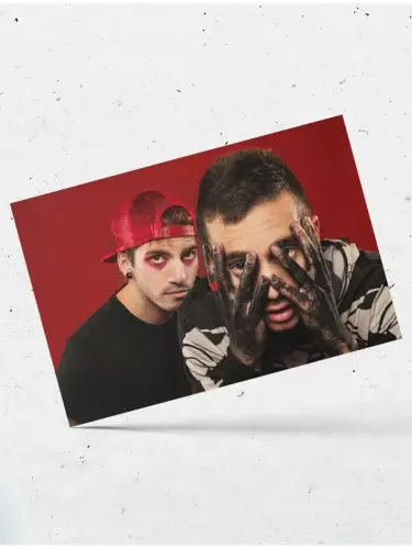 Набор открыток Twenty One Pilots Blurryface, 6 шт.