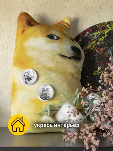 Набор значков Великий из бродячих псов чибики, 6 шт.