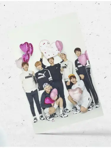 Набор открыток кпоп BTS, 6 шт.
