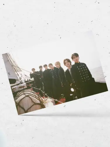 Набор открыток кпоп BTS, 6 шт.