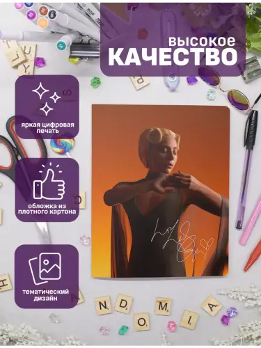 Набор тетрадей Леди Гага