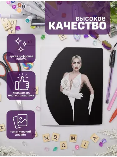 Набор тетрадей Леди Гага