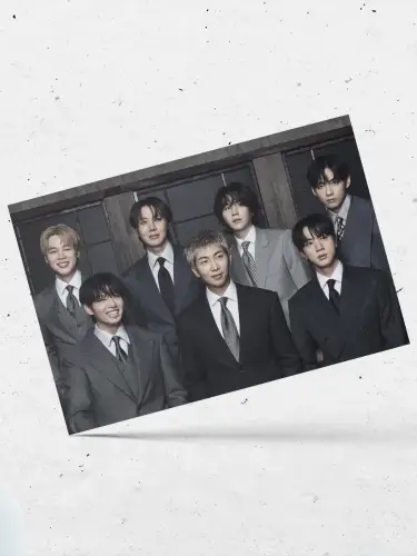 Набор открыток кпоп BTS, 6 шт.