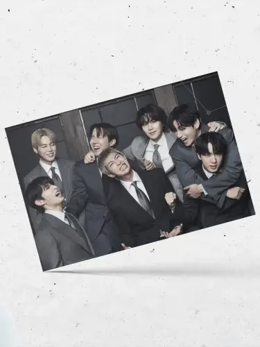Набор открыток кпоп BTS, 6 шт.