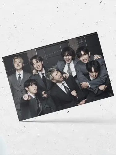 Набор открыток кпоп BTS, 6 шт.