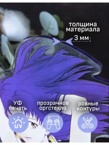 Стенд акриловый Мисато Евангелион