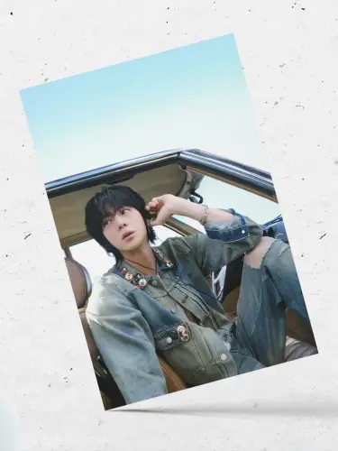Набор открыток кпоп BTS: Jin, 6 шт.