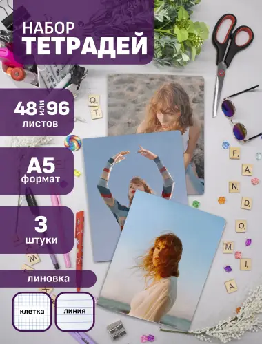 Набор тетрадей Тейлор Свифт 1989 (Taylor’s Version)