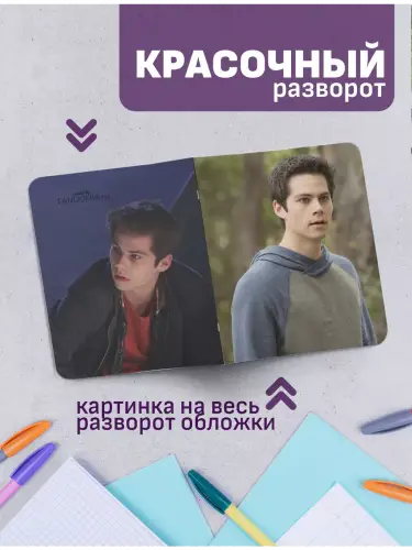 Набор тетрадей Волчонок Стайлз Стилински